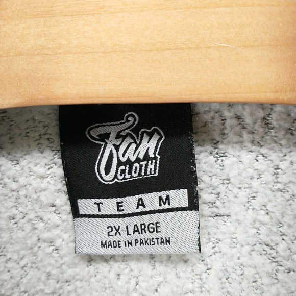 Fan Cloth Womens Michigan State Pullover Drawstring Hoodie Sweatshirt Gray 2XL - Picture 9 of 13